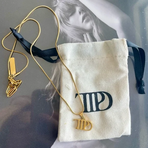Taylor Swift Tortured Poets Department Necklace - Picture 5 of 8